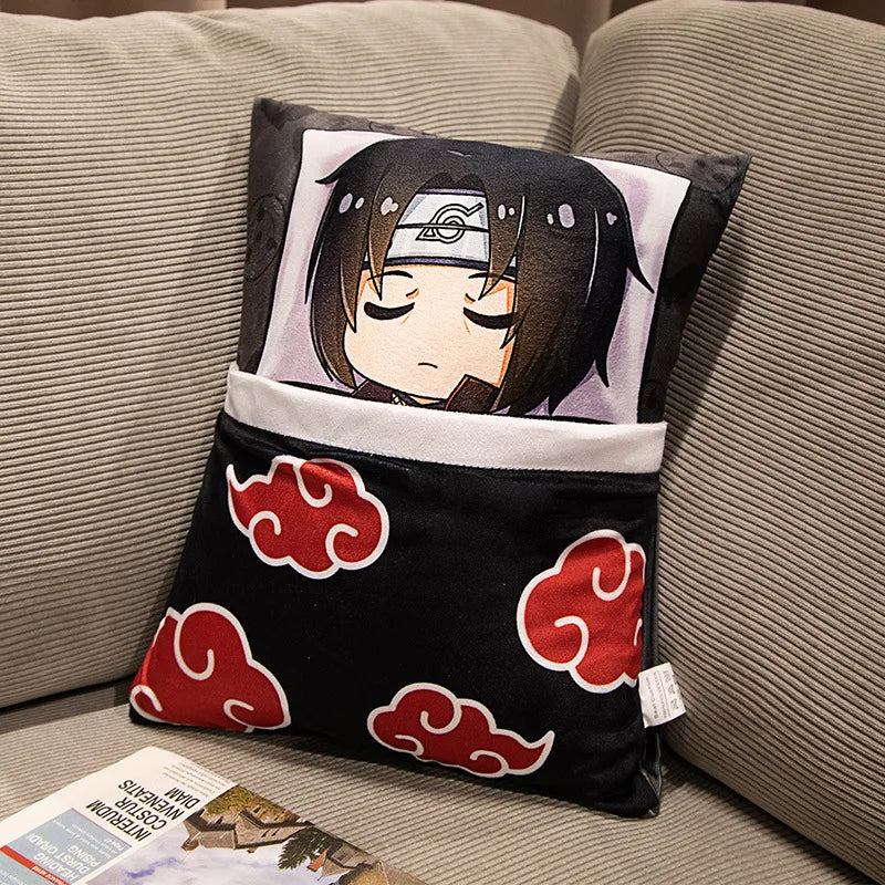 Naruto Q Version Kakashi Plush Doll - Soft Pillow