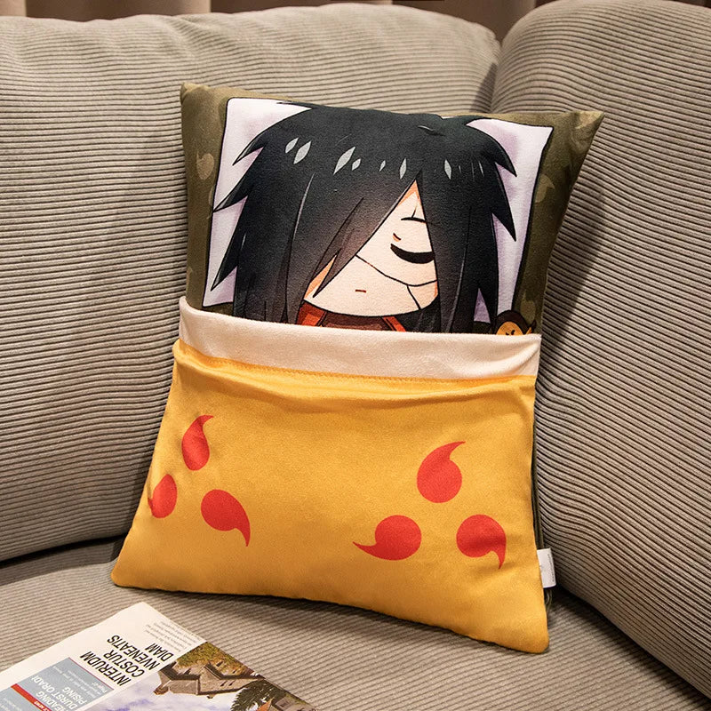 Naruto Q Version Kakashi Plush Doll - Soft Pillow