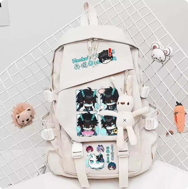 Honkai Star Rail Dan Heng School Backpack