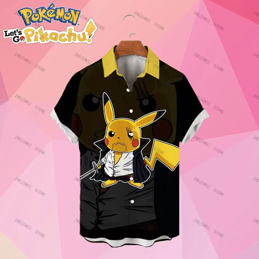 Pokémon Anime Hawaiian Shirt