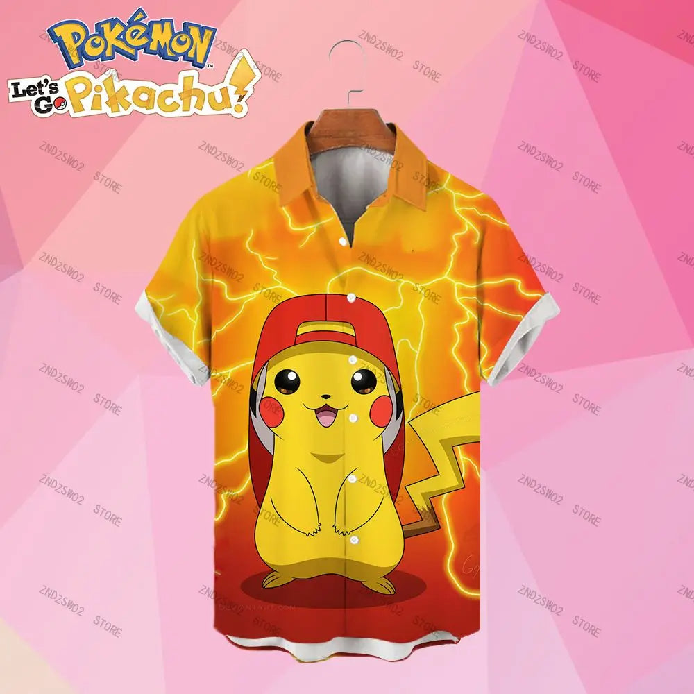 Pokémon Anime Hawaiian Shirt