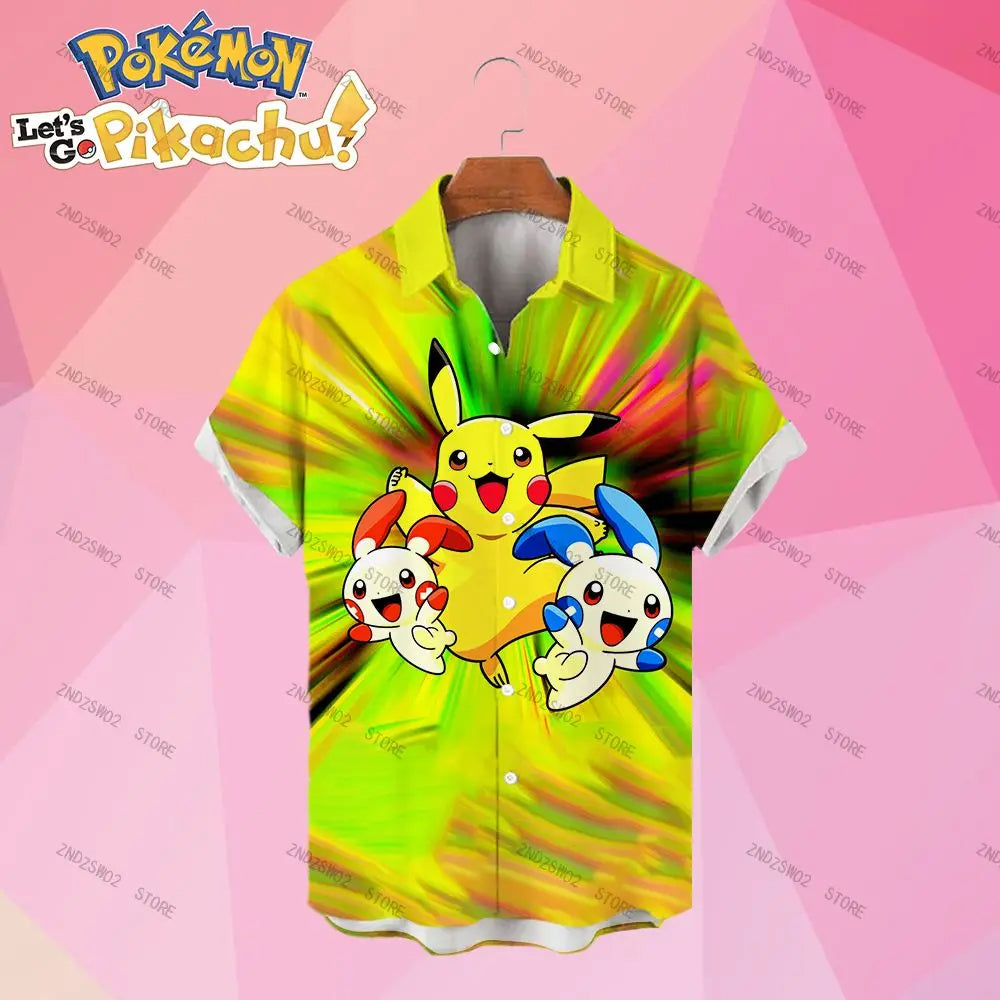 Pokémon Anime Hawaiian Shirt