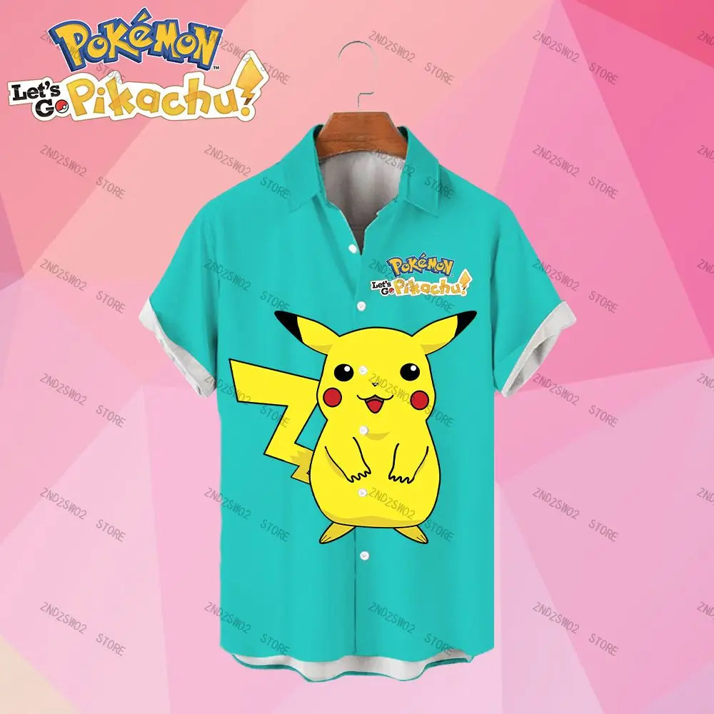 Pokémon Anime Hawaiian Shirt
