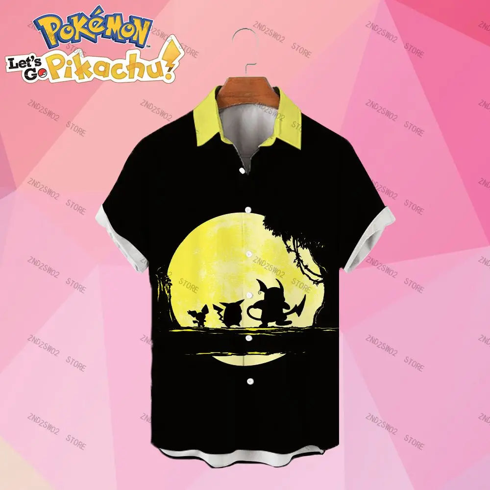Pokémon Anime Hawaiian Shirt
