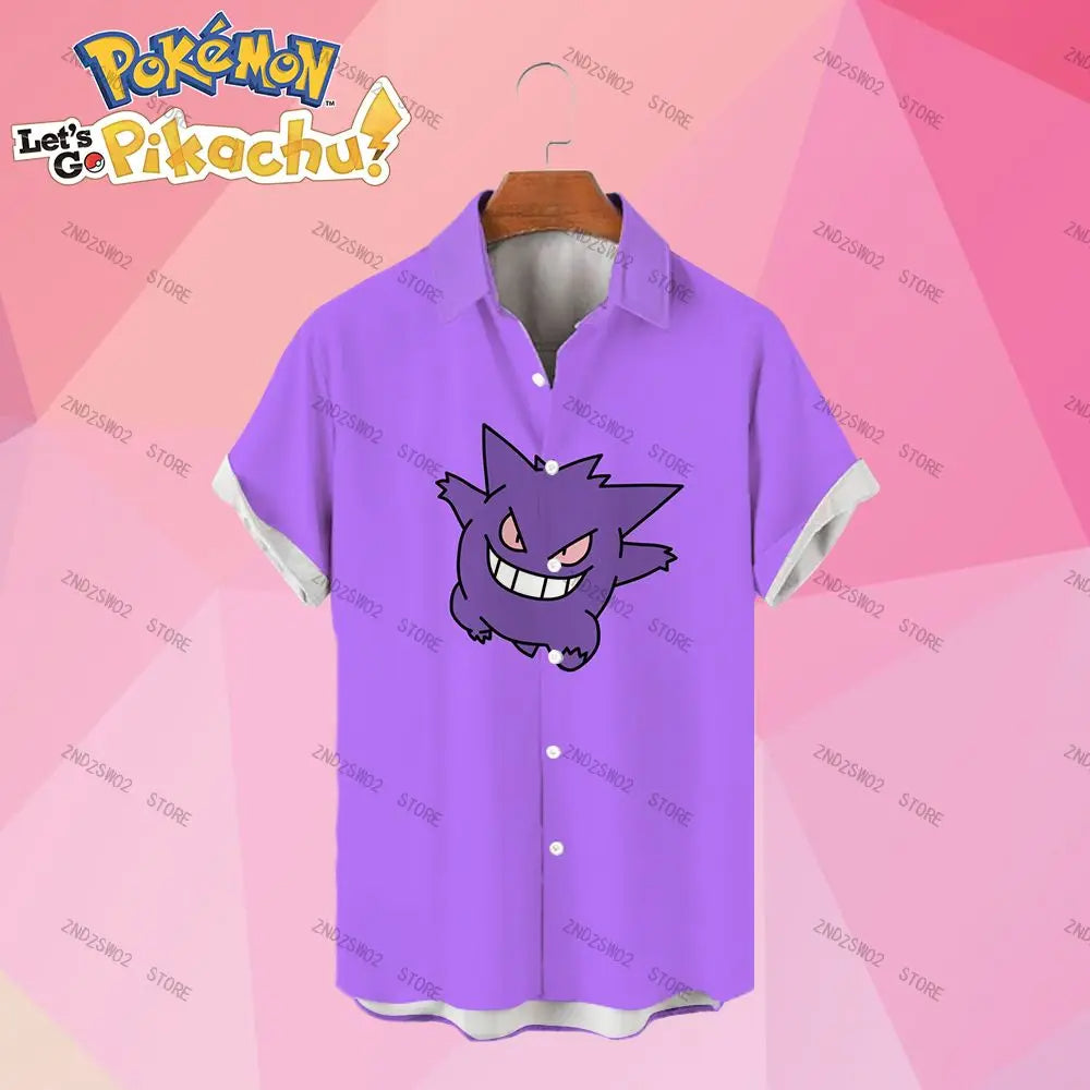 Pokémon Anime Hawaiian Shirt