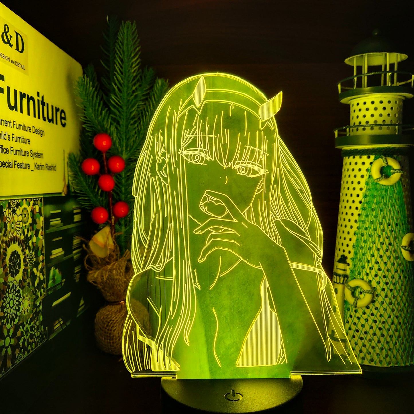 DARLING in the FRANXX 3D Led night Anime