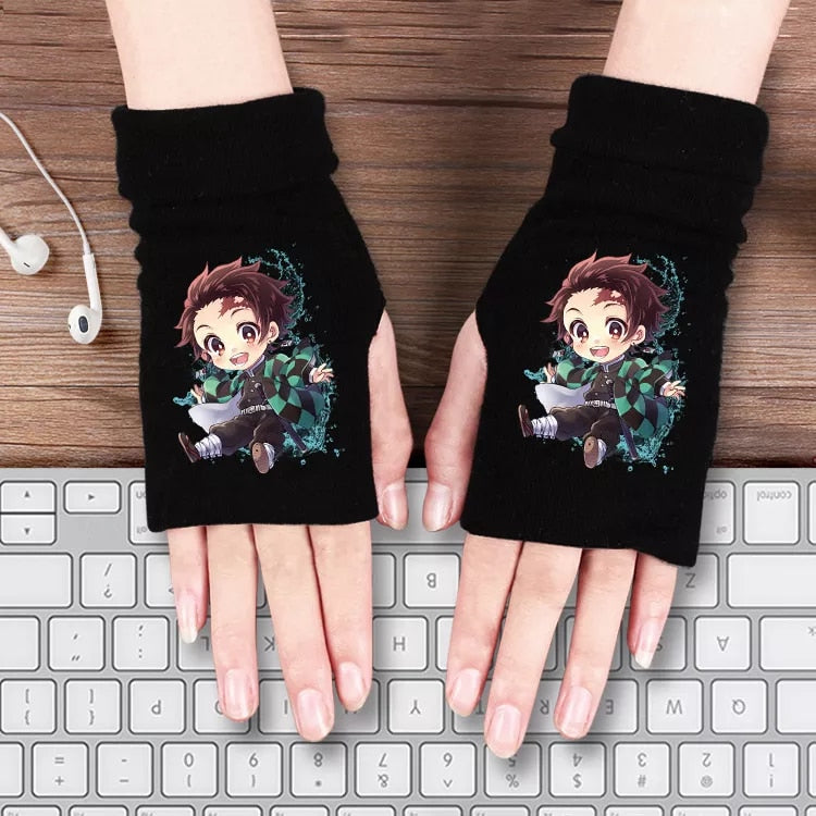 Demon Slayer Cotton Gloves - Anime Fantasy Land
