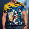 Demon Slayer Short Sleeve T-Shirt - Anime Fantasy Land