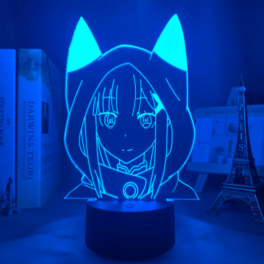 3D LED Night Emilia - Anime Fantasy Land