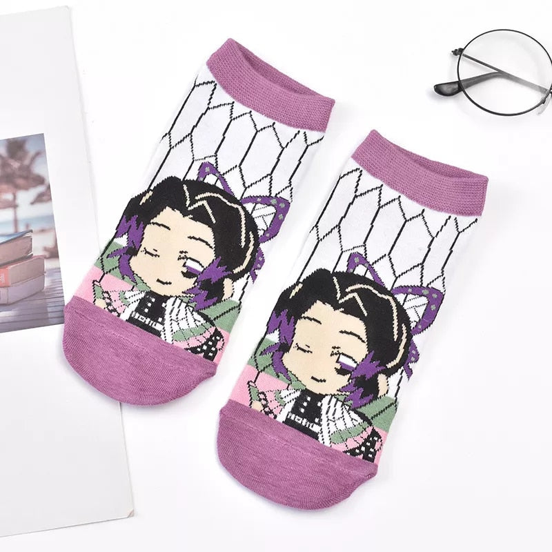 Demon Slayer 5 Pairs Socks - Anime Fantasy Land