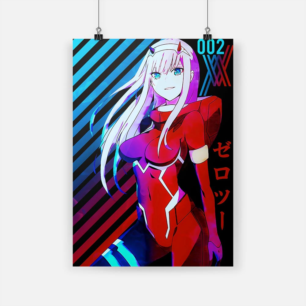 Darling in the Franxx Night City Posters