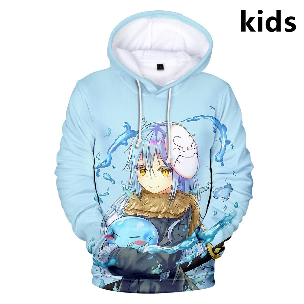 Reincarnated As A Slime Kids Hoodies