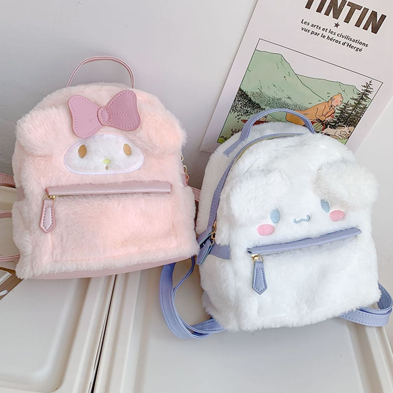 Soft Animal Plushie Kawaii Backpack