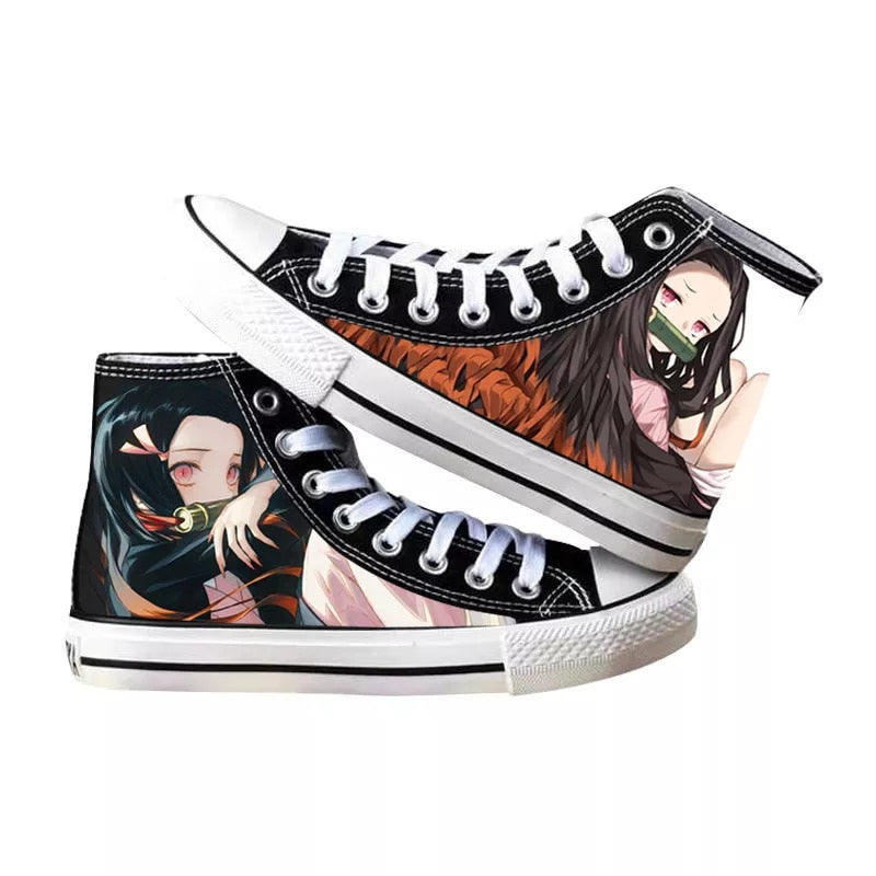 Demon Slayer Kamado Tanjirou Nezuko Shoes - Anime Fantasy Land