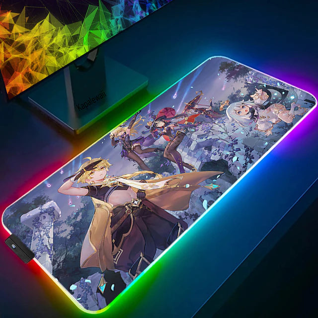 Genshin Impact RGB Mousepad
