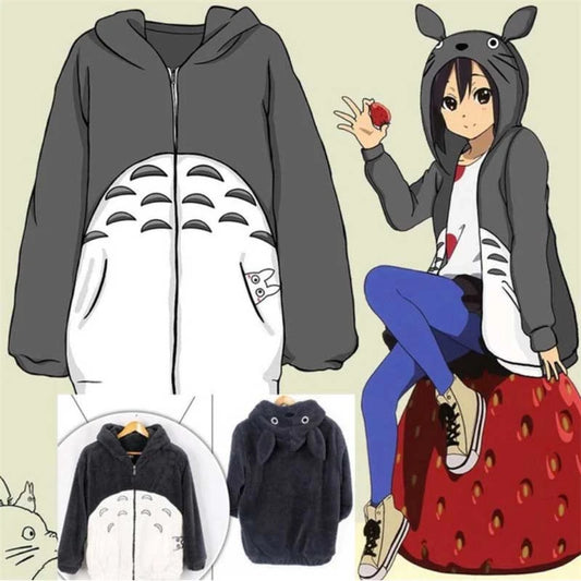 Totoro Plush Warm Comfy Jacket