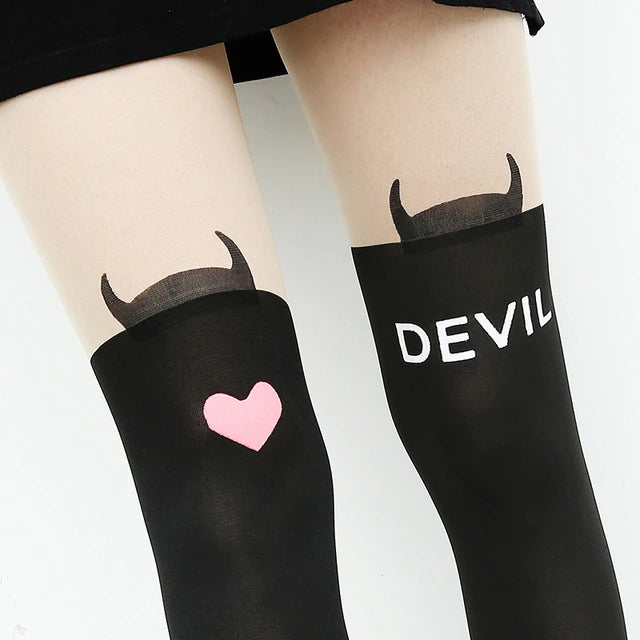 Kawaii Tight Thigh High Anime Socks