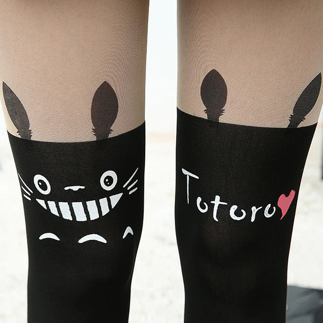 Kawaii Tight Thigh High Anime Socks