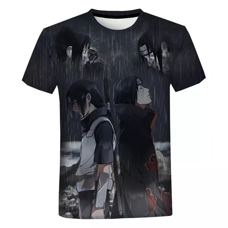 Demon Slayer Short Sleeved 3D Print T-Shirt - Anime Fantasy Land