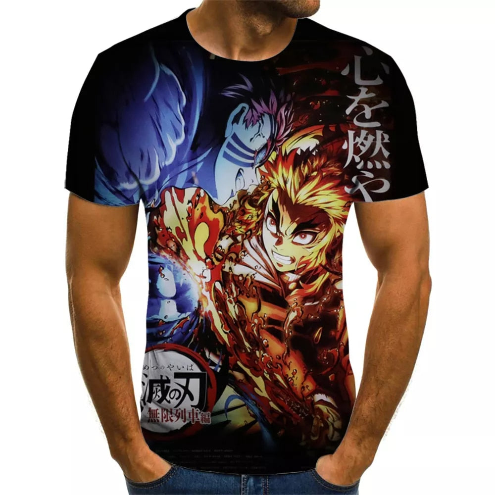 Demon Slayer Anime T-Shirt - Anime Fantasy Land