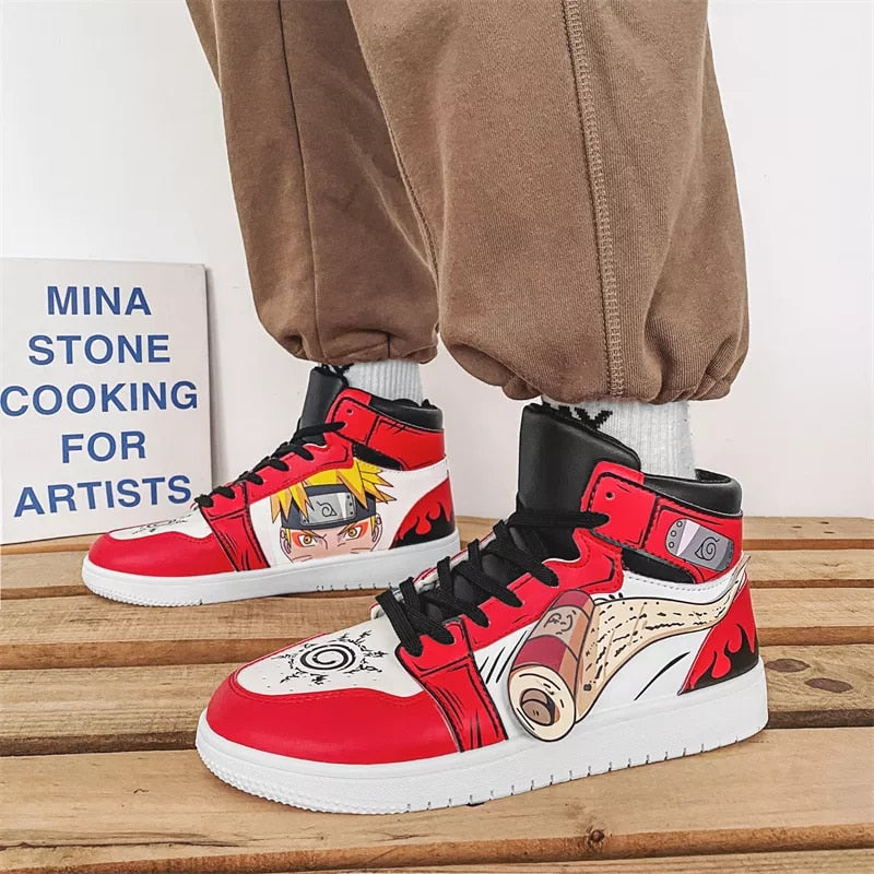 Demon Slayer Tanjirou Cosplay Sneakers - Anime Fantasy Land