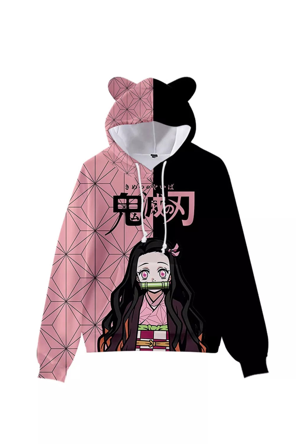 Demon Slayer Kamado Nezuko Cosplay Sweatshirt - Anime Fantasy Land