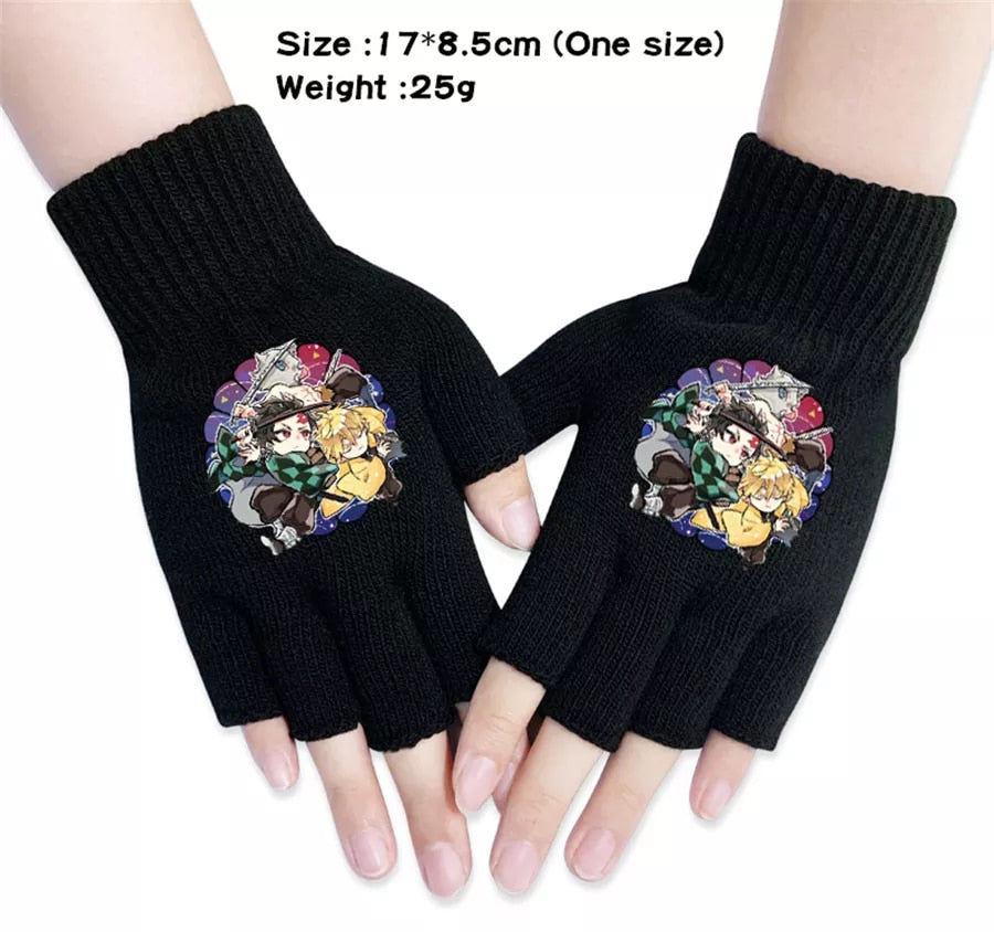 Demon Slayer Cosplay Cartoon Gloves - Anime Fantasy Land