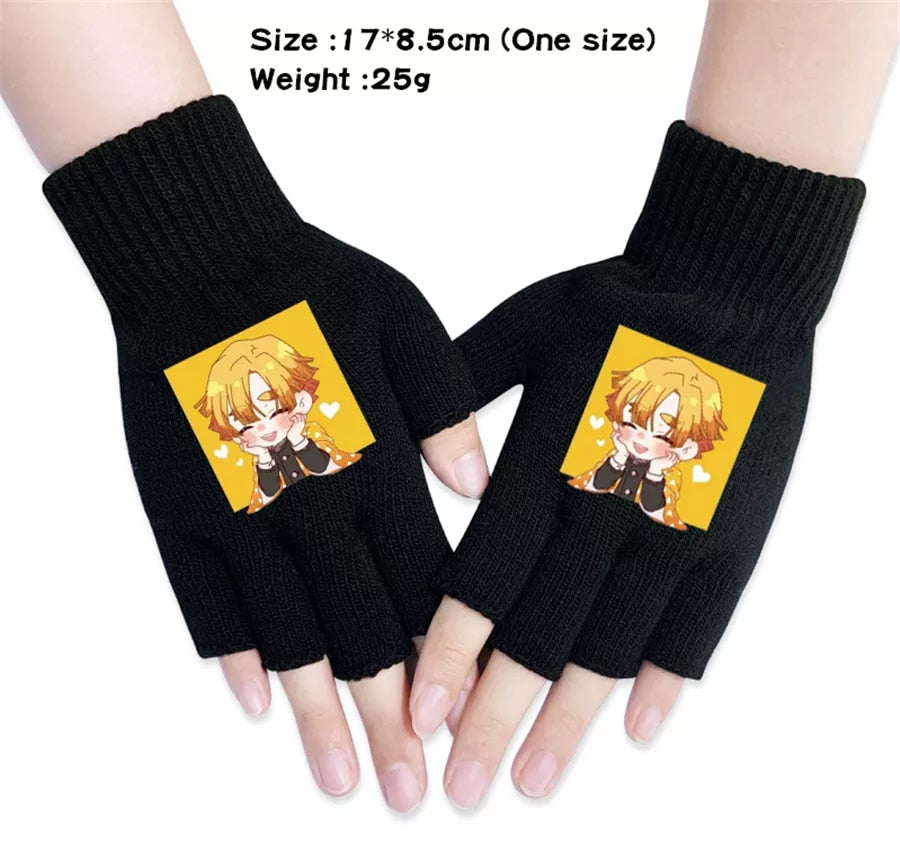 Demon Slayer Cosplay Cartoon Gloves - Anime Fantasy Land