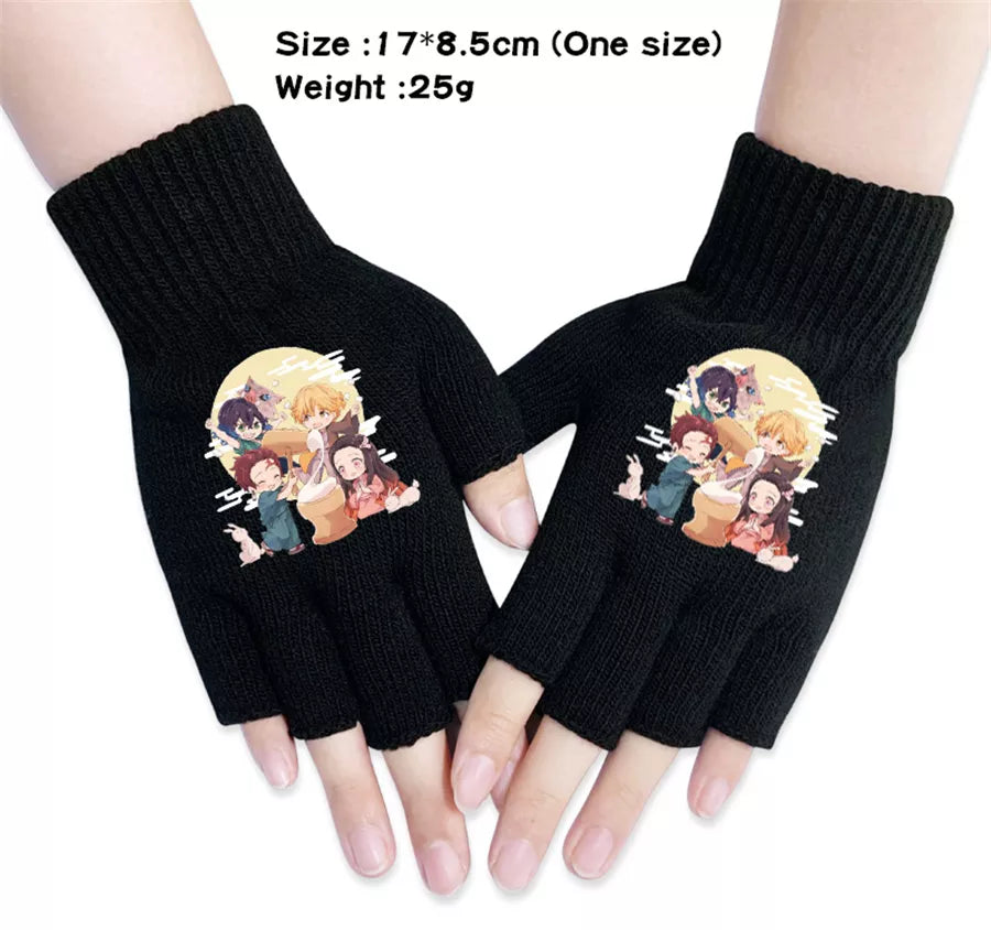Demon Slayer Cosplay Cartoon Gloves - Anime Fantasy Land