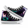 Demon Slayer Print Canvas Shoes - Anime Fantasy Land