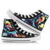 Demon Slayer Print Canvas Shoes - Anime Fantasy Land