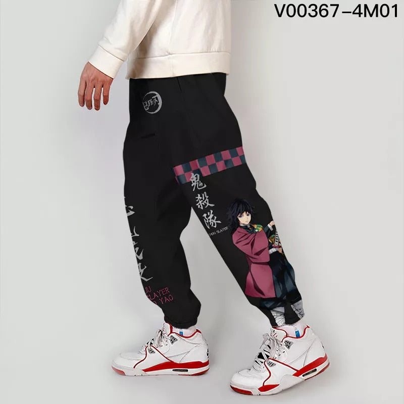 Demon Slayer Sport Pants - Anime Fantasy Land