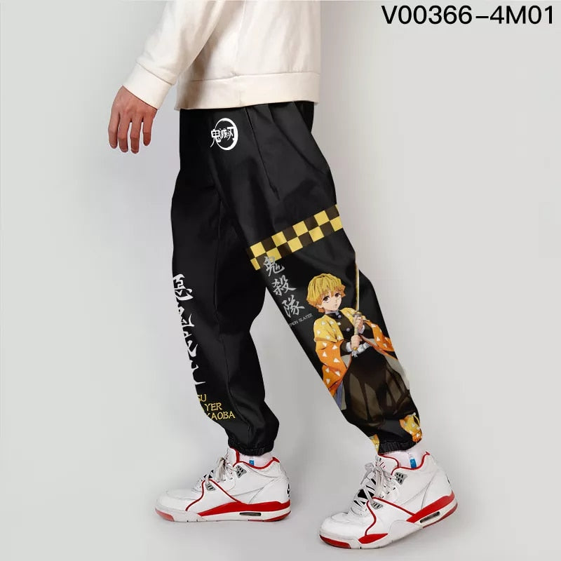 Demon Slayer Sport Pants - Anime Fantasy Land