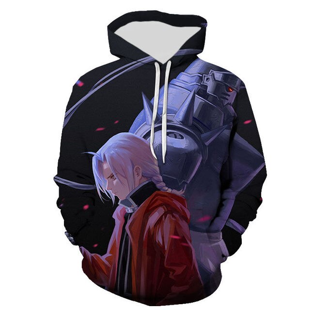 Fullmetal Alchemist 3D Hoodie