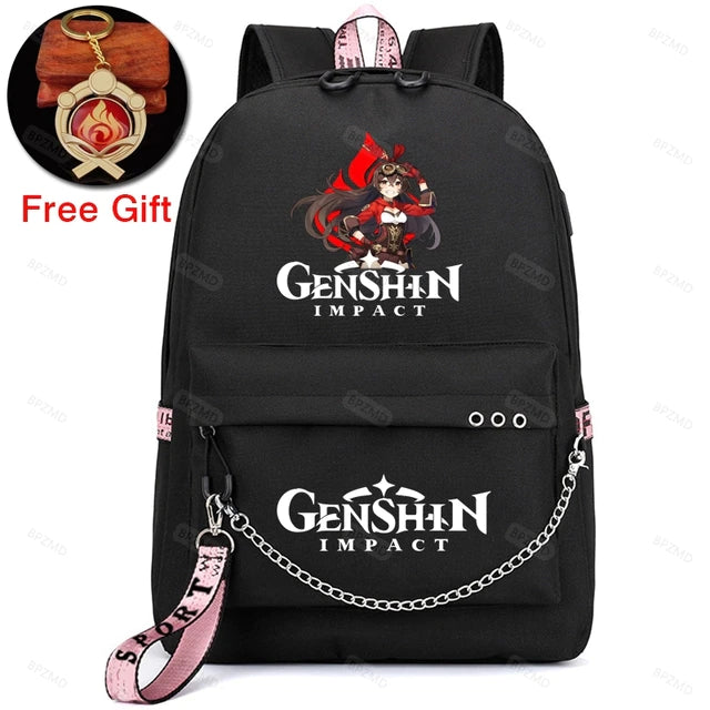 Genshin Impact Backpacks
