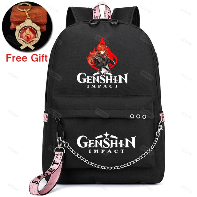 Genshin Impact Backpacks