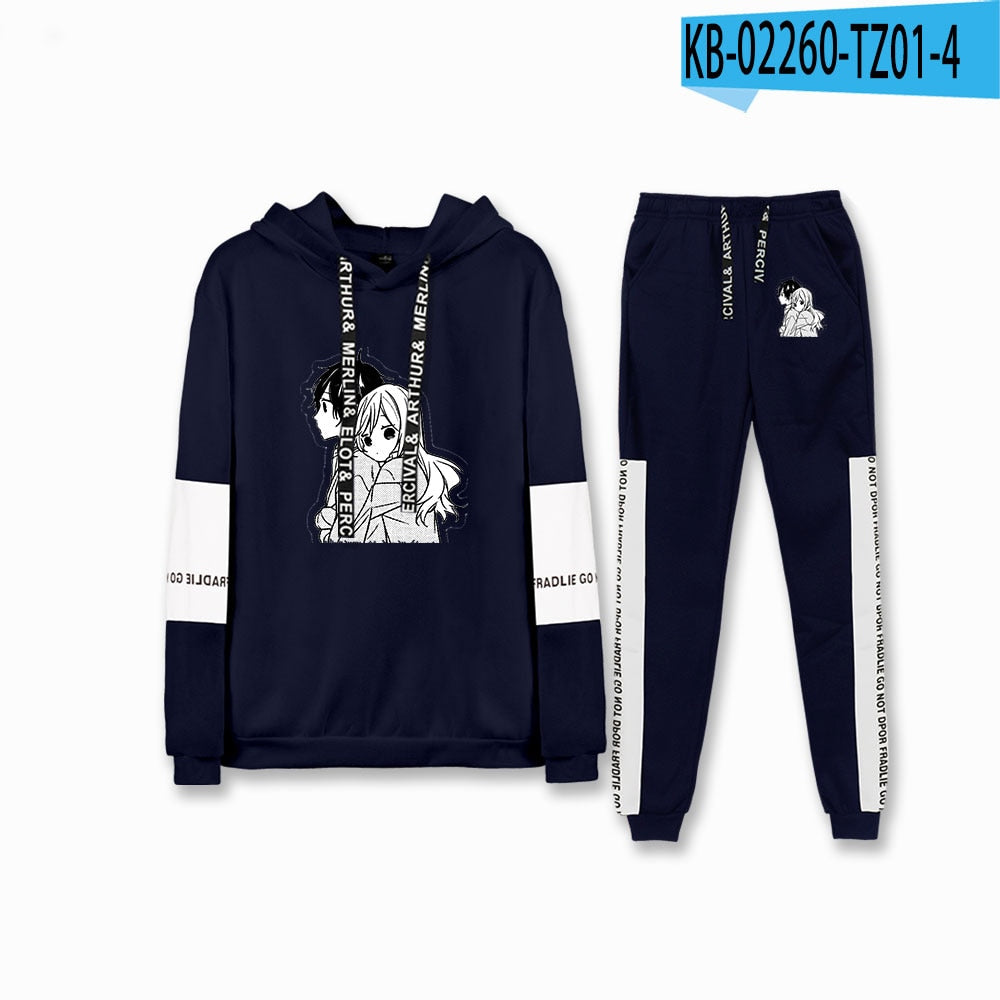 Horimiya Fashion Sweatshirt + Ankle Banded Pant