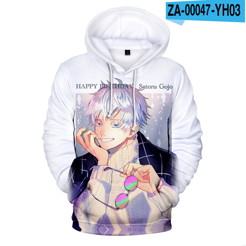 Jujutsu Kaisen 3D Hoodies