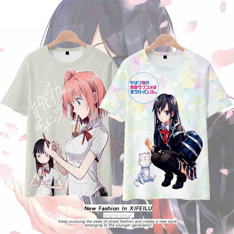 My Teen Romantic Comedy SNAFU Yukino /Hachiman Hikigaya T-Shirt