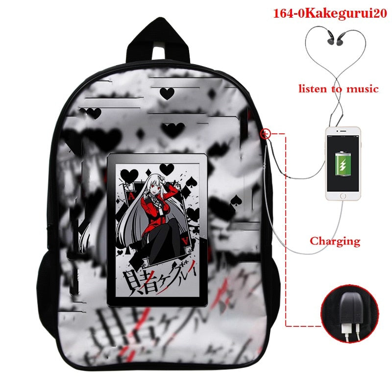 Kakegurui Kawaii Backpack Bag