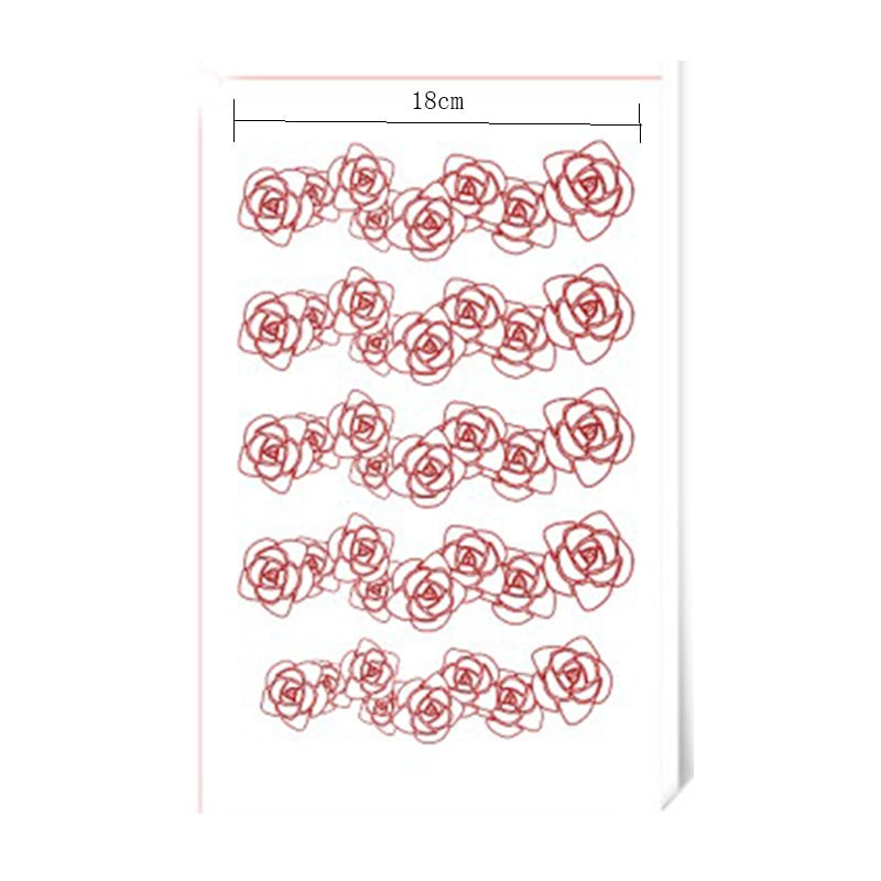 Jujutsu Kaisen Yuji Itadori/Toge Inumaki Cosplay Tattoo Stickers