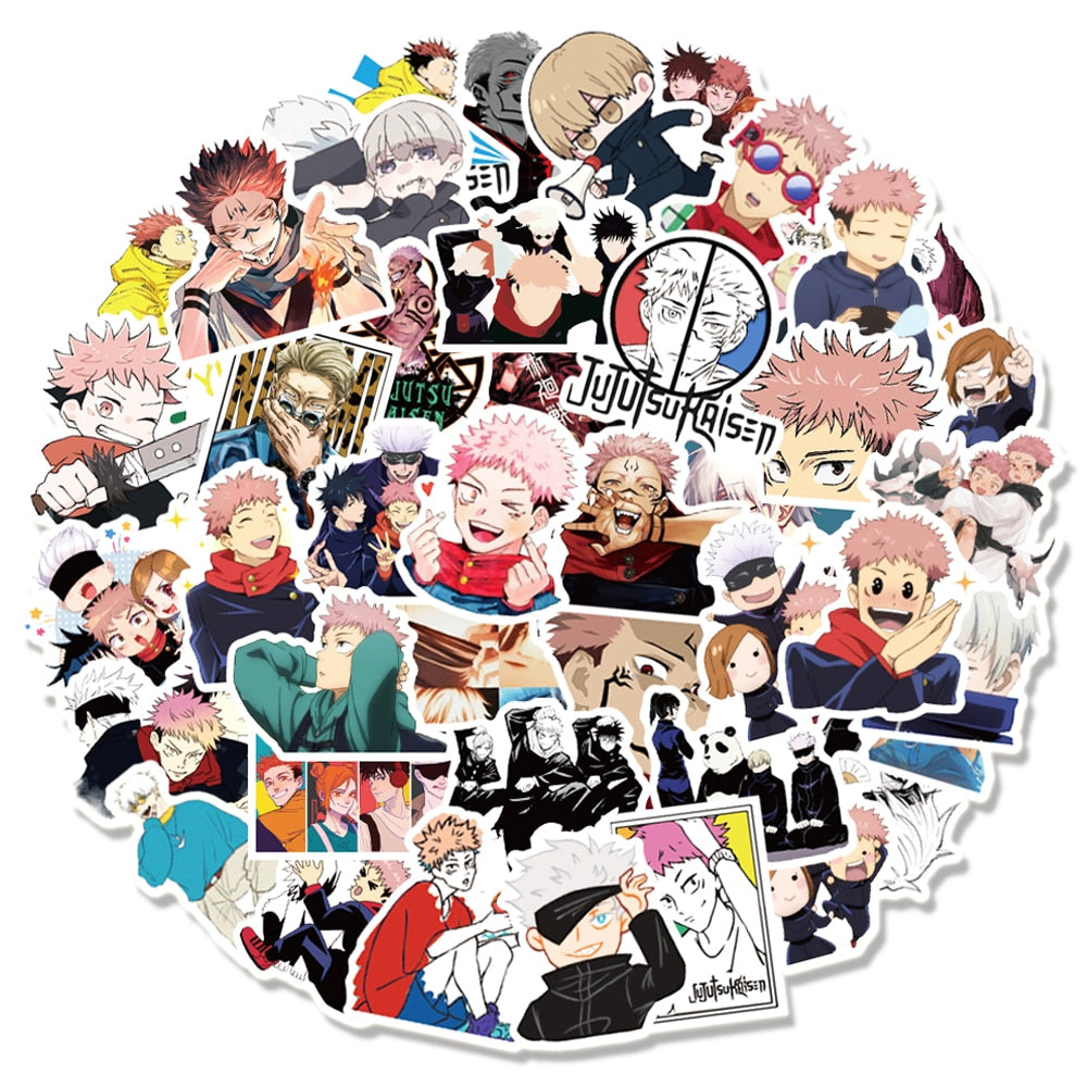Jujutsu Kaisen Graffiti Stickers