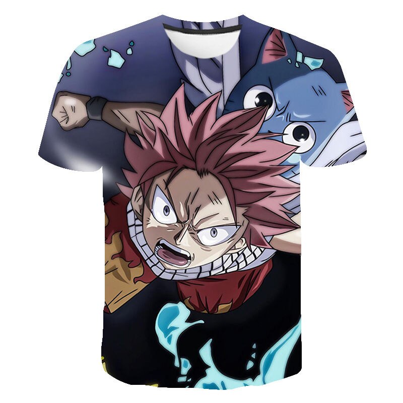 Fairy Tail Printed 3D T-Shirt
