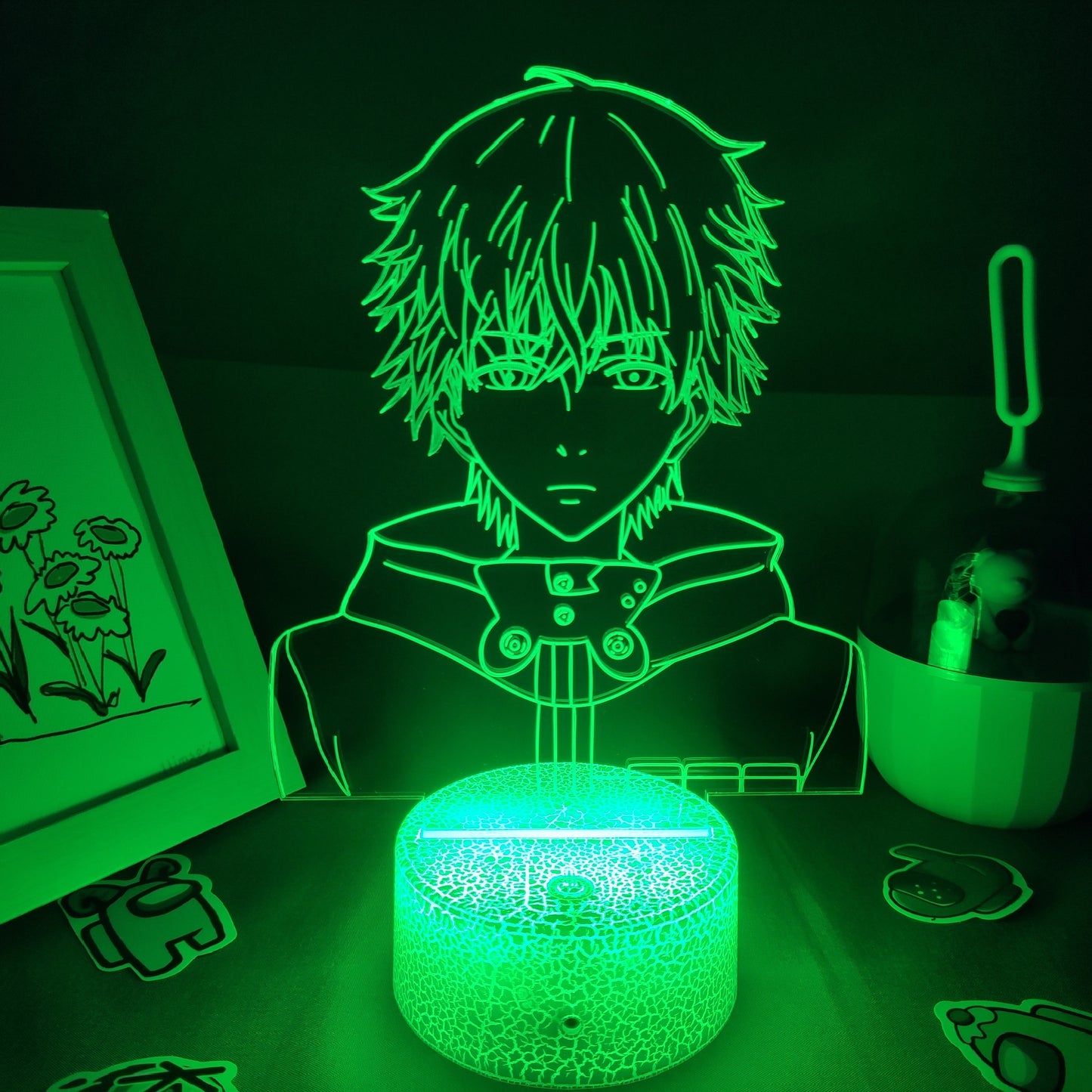 Tokyo Ghoul Kaneki Ken 3D LED Lamp RGB