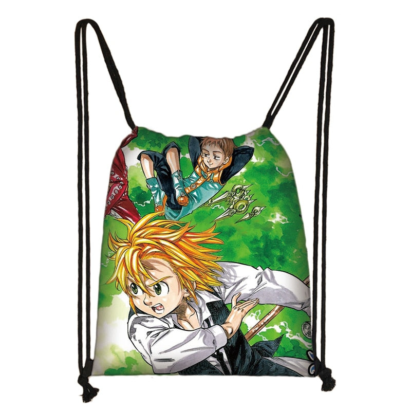 The Seven Deadly Sins Drawstring Backpack