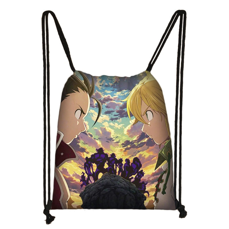 The Seven Deadly Sins Drawstring Backpack