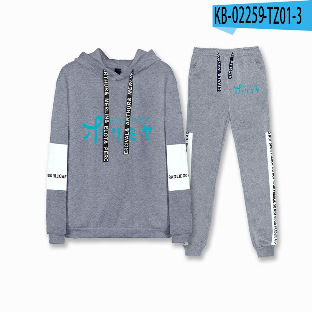 Horimiya Fashion Sweatshirt + Ankle Banded Pant