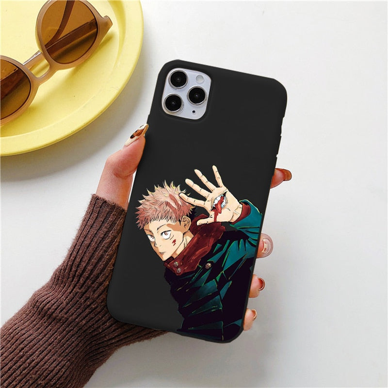 Jujutsu Kaisen Yuji Itadori Satoru Gojo iPhone Case