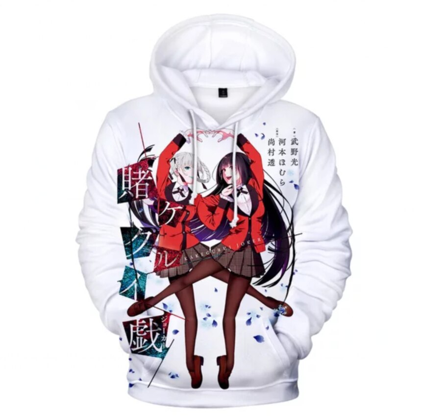 Kakegurui Sayaka Igarashi Cosplay 3D Hoodie