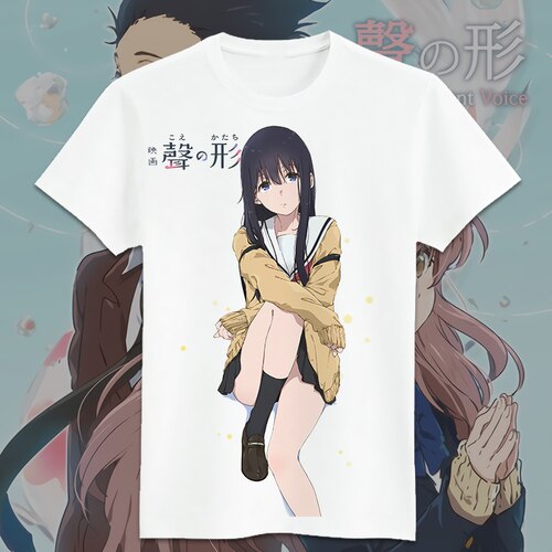Silent Voice Nishimiya Shouko Cosplay T-Shirt